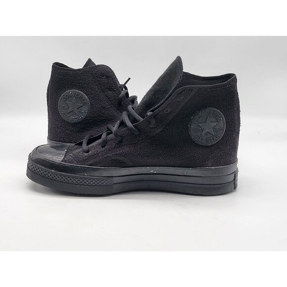 Converse Renew Knit Chuck 70 Hi All Star Men Shoes Sneakers 172033C Black Size 6 - Picture 3 of 7